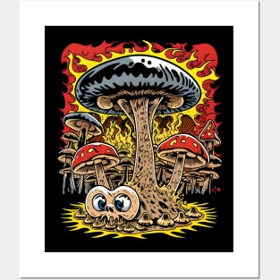 Mushroom Trip Posters and Art